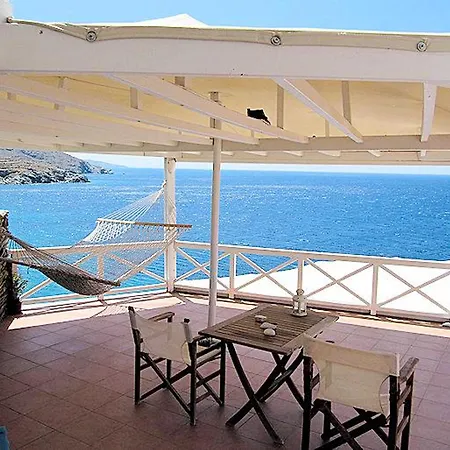 Studio At Kardiani 60 M Away From The Beach With Sea View Furnished Terrace And Wifi Apartman